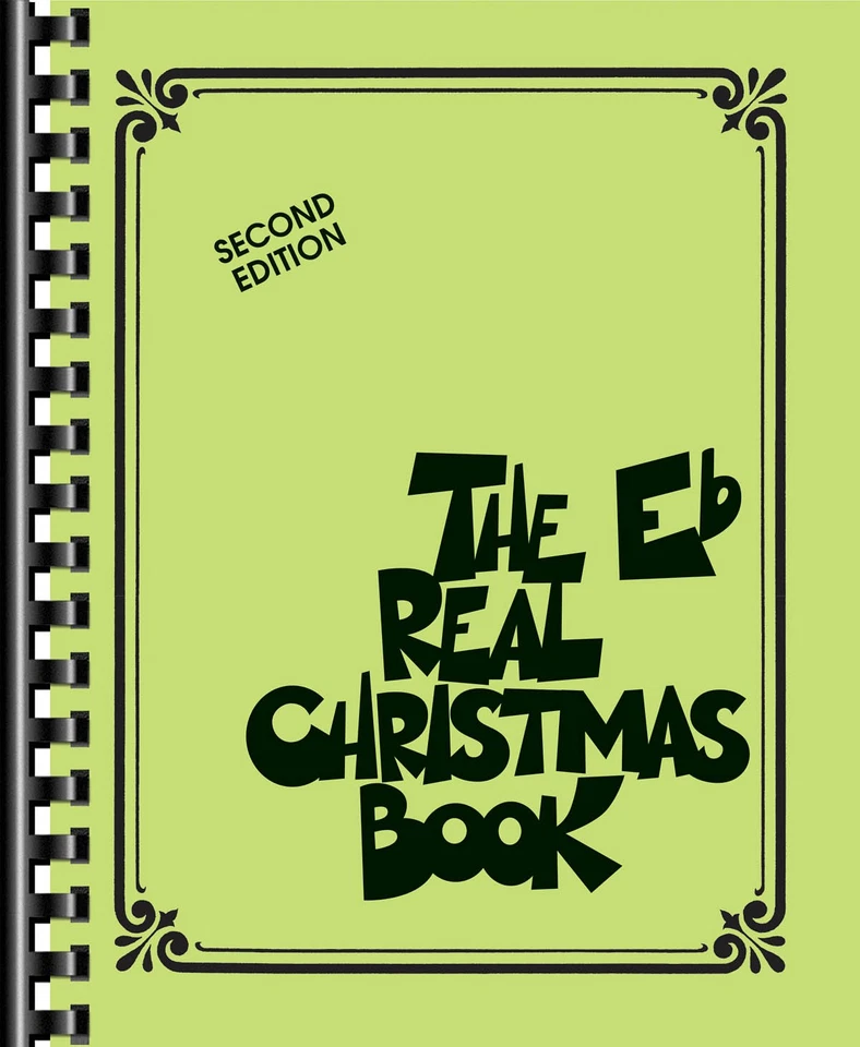 The Real Christmas Book 2nd for Eb Alto Sax Horn Fake Jazz Sheet Music & Lyrics - Image 1 of 1
