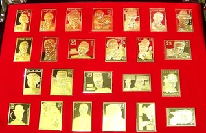 Juego de 24 barras de estampillas de plata fina .999 de la colección Hollywood Legends de USPS - Imagen 1 de 6