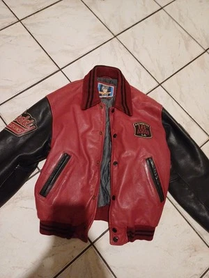 Teddy Cuir Redskins Taille S - Photo 1/4