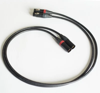 BELDEN, NEUTRIK Belden 8428 (8402) with Neutrik Gold XLR, High-End XLR Interconnect Cable Pair