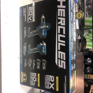 Hercules 20V Brushless Cordless 2-tool Combo Kit, HCB111-K - Picture 1 of 6