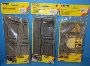 NOCH 1x  58132 +1x 58120 STEINARKADENMAUER  +58247 Tunnelportal  neu in OVP#8393 - Bild 1 von 4