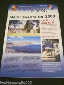 PORSCHE GB TRADING POST - MAJOR EVENTS FOR 2000 - OCTOBER 1999 - Picture 1 of 1