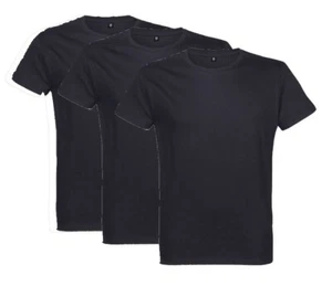 3er Pck. T-Shirt Gr. S Neu Herren Men´s Tempo T-Shirt 145 schwarz - Bild 1 von 2