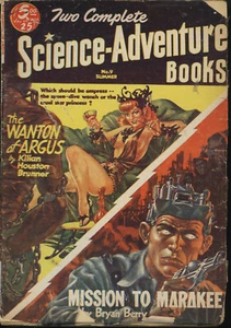 TWO COMPLETE SCIENCE-ADVENTURE BOOKS Summer 1953 - Picture 1 of 3