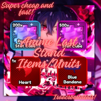 Roblox Anime Last Stand ALS Items/Units 🔥🔥 CHEAP AND FAST DELIVERY ⚡⚡