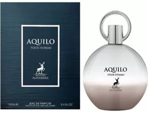 Aquilo Pour Homme Maison Alhambra EDP Original 100ml/ 3.4 FLoz Men Perfume - Picture 1 of 1