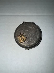 Monica Rich Kosann diseñador ESTERLINA MARCO COMPACTO ABEJA ¡RARO!! - Imagen 1 de 9