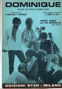 TOMMY JAMES & SHONDELLS - PATRICK SAMSON - 1969 SPARTITO SHEET MUSIC - Picture 1 of 2