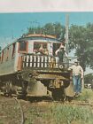 C 1958 Mason City & Clear Lake No 53 Freight Trolley Iowa Line RR Postcard