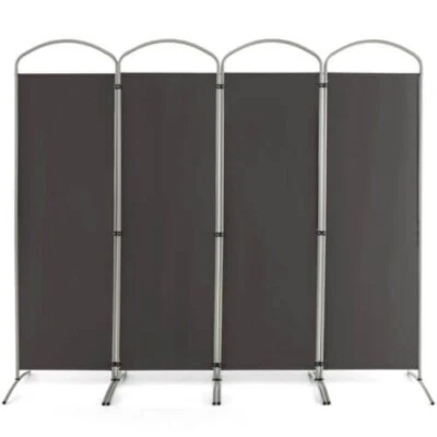 Multifunction Folding 4-Panel Room Divider Home Office Living Room Indoor Screen
