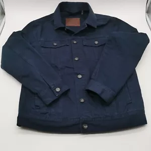 Marks & Spencer's Men's Black Denim Jacket M&S Eighty Four/ SIZE Small - Picture 1 of 16