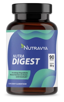 Nutra Digest de Nutravya - 1 Boites de 90 gélules - black week