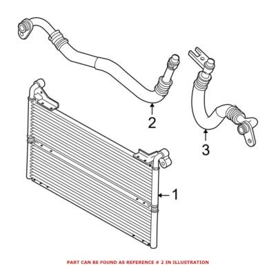 Genuine OEM Engine Oil Cooler Line For BMW 535i 535i GT 535i xDrive 535xi - Image 1 of 2