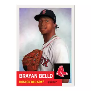 2024 Topps Living Set 736 - Brayan Bello (Rookie Card) - Free Shipping Always! - Picture 1 of 2