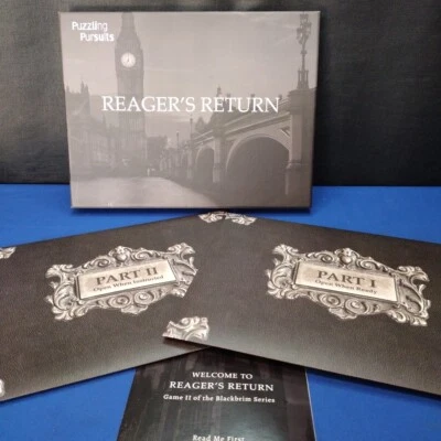 Puzzling Pursuits Board Game Reager's Return 100% Complete  - Image 1 of 3