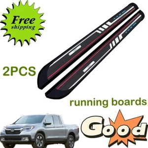 2PCS Running Boards Side Step Nerf Bars Fits for Honda Ridgeline 2017-2024 - Picture 1 of 11
