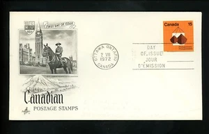 Postal History Canada FDC #584 Earth Sciences 1972 Artcraft - Picture 1 of 2