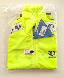 Pearl Izumi Womens Zephrr Barrier Vest , XS, Screaming Yellow, full zip, NOS - Picture 1 of 1