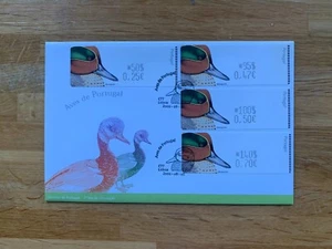 PORTUGAL 2000 FDC DUCKS AVES - Picture 1 of 1