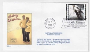 TurtlesTradingPost- Music- The Way We Were 2003 #3772d FDC- AALL Cachet - Picture 1 of 1