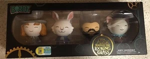 SDCC 2016 EXCLUSIVE FUNKO DORBZ ALICE THROUGH THE LOOKING GLASS 4-PACK VINYL SET - Picture 1 of 1