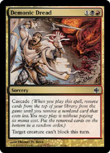 DEMONIC DREAD Alara Reborn MTG Magic the Gathering Cards DJMagic - Image 1 of 1