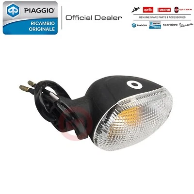FRECCIA POSTERIORE SINISTRA COMPLETA ORIGINALE PIAGGIO NRG 50 POWER H2O E4 2018 - Immagine 1 di 2