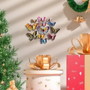 12PCS 3D Butterfly Wall Stickers DIY Home Decoration Bedroom All Rooms Kids USA - Picture 1 of 24
