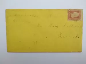 Maine: Dyerbrook 1870 #94 Copertina per Turner, Ms, DPO Aroostook Co - Foto 1 di 2