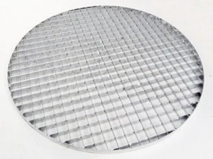 Gitterrost Brunnenrost Ø 600/800/1000/1200 mm Rundrost feuerverzinkt MW 30x30 mm - Bild 1 von 2