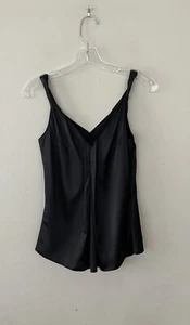 Y & Kei Water The Earth schwarz Seidenmischung Tank Twist Top elegantes Camisole 42 - Bild 1 von 7