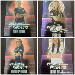 2021 Parkside NWSL Soccer Premier - 'Promising Prospects' Blue Red Purple Foil!