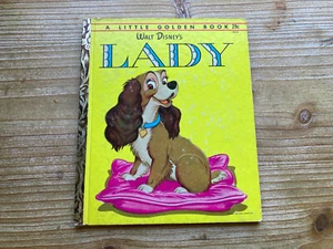 Walt Disney's Lady, A Little Golden Book, First Edition, Ward Greene, 1954 - Picture 1 of 5