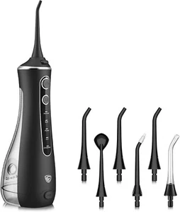 Cordless Water Flosser Pick Dental Oral Irrigator Travel Teeth Cleaner Floss NEW - Picture 1 of 8