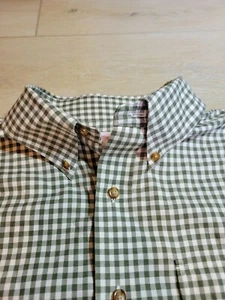 Brooks Brothers 346 original polo Dress Shirt check Long Sleeve Mens Size LARGE - Picture 1 of 9