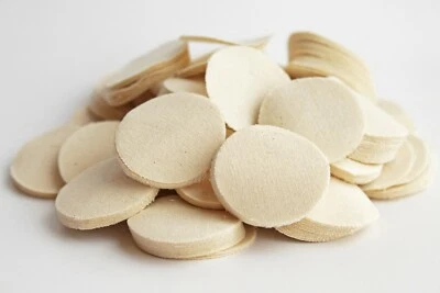 50-59 CAL 1 5/16" ROUND .020" THICK DRY SHOOTING PATCHES / QTY. 500 / EMSS5201F - Image 1 of 4