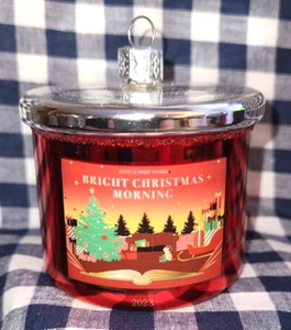 ALL NEW Limited Edition BRIGHT CHRISTMAS MORNING Tree Ornament Bath & Body Works - Picture 1 of 1