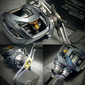 DAIWA【17 STEEZ A TW 1016HL】L-H 6.3:1 GR Used Baitcasting Reel "Ex+"cond. W/Box - Picture 1 of 18