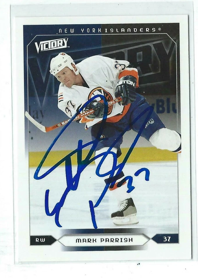 Mark Parrish Signed 2004/05 Upper Deck Victory Card #123 - Image 1 of 1