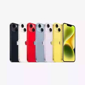 BRAND NEW Apple iPhone 14 128GB 512GB 12MP Black Blue Red White Purple Yellow - Afbeelding 1 van 13