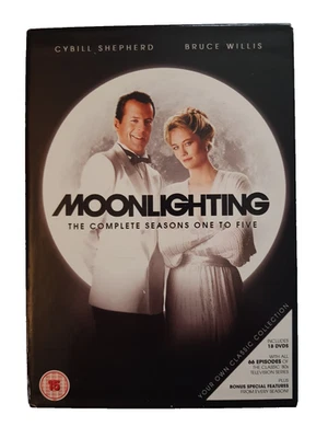 Moonlighting The Complete Seasons 1-5 DVD Box Set 18-Disc Set Sony ABC 2009 - Image 1 of 4