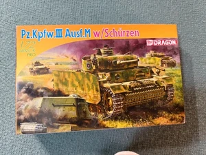 1/72 scale Dragon PzKpfw III Ausf M w/Schurzen 7323. new.  4345 - Picture 1 of 3