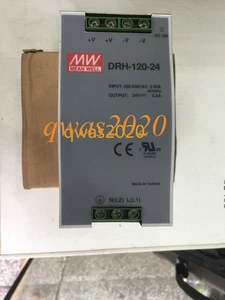 1PC NEW DRH-120-24 MeanWell 120W high input DIN rail power supply 2 - Picture 1 of 2