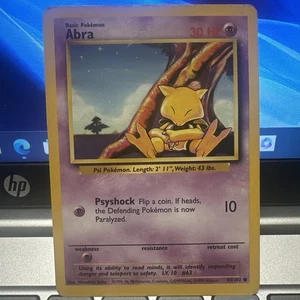 Base Set - Pokémon TCG - 1999 Wizards of the Coast - Abra 30 HP 43/102 - Bild 1 von 5