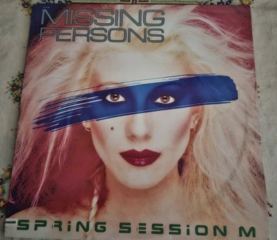 MISSING PERSONS Spring Session M Vinyl LP 1982 Capitol ST 12228  VG+ First Press - Image 1 of 4