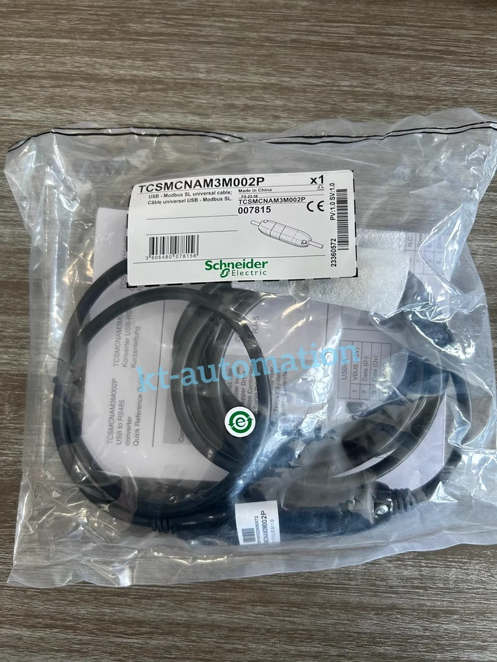 TCSMCNAM3M002P Brand New USB-Modbus SL universal cable ATV Inverter - Image 1 of 1
