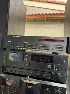 Sintonizador digital línea AM/FM SAE T-102  Foto 1 de 4