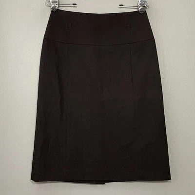 New Directions Womens Size 4 Black Pencil Skirt High Waist Career Office Siren Foto 1 de 4