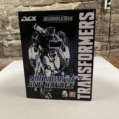 Figura Coleccionable Soundwave and Ravage Escala DLX Figura Coleccionable | Transform Foto 1 de 4